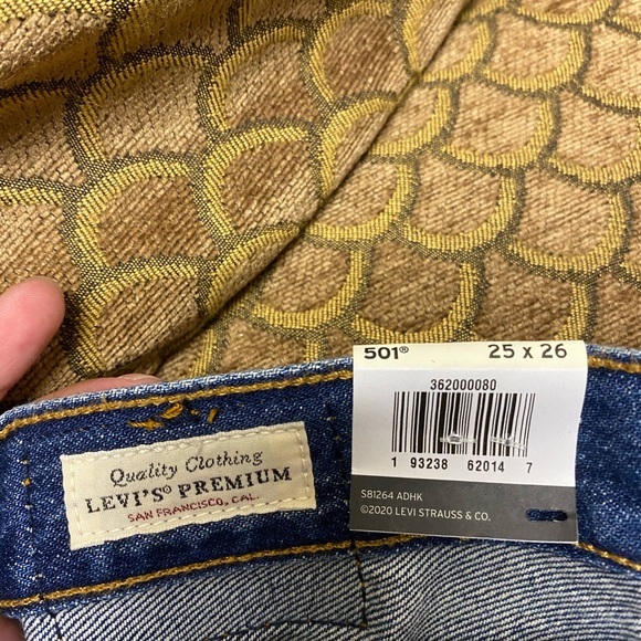 501 original cropped Levi’s - Picture 7 of 7